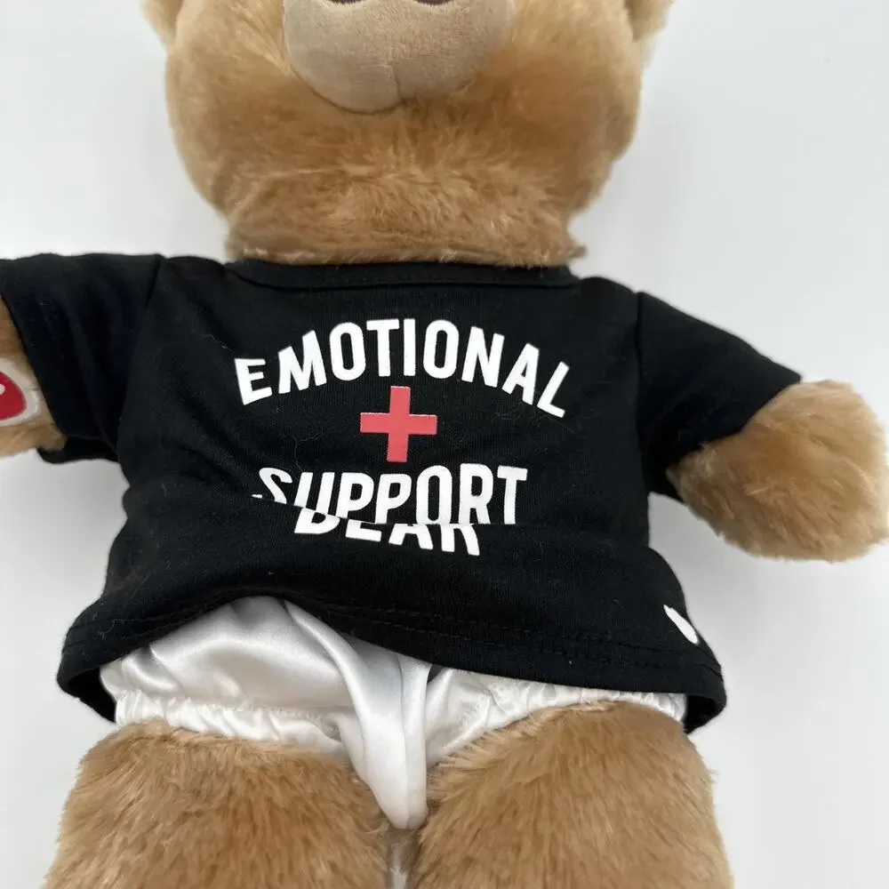 Build a Bear Emotional Support Teddy Bear Plush 15